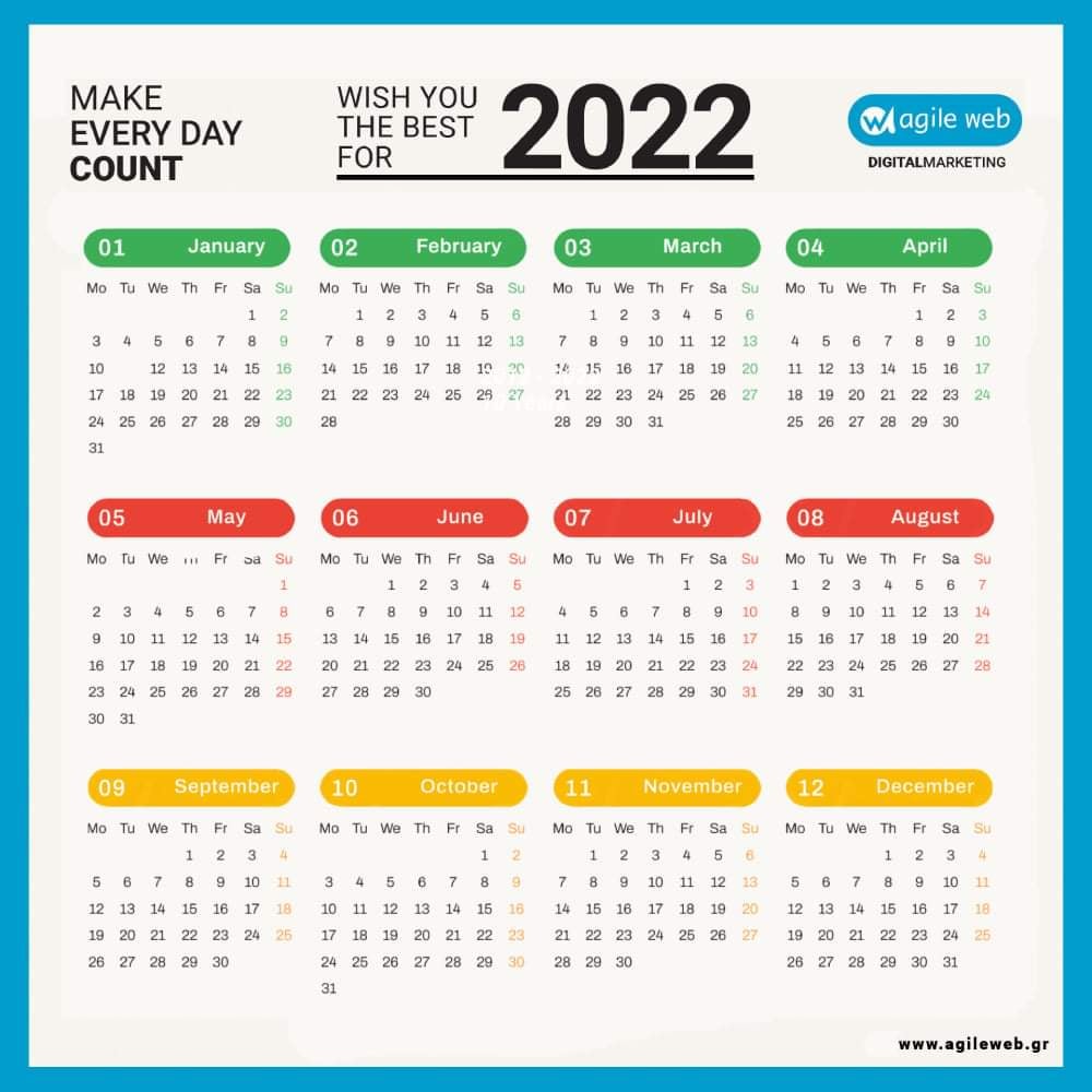 agile_web's tweet photo. Agile Web ~ 2012-2022

We wish you a Good Year, Happy 2022 &amp; in good health above all!

Download Printable Version: https://t.co/NOOAu1HLzT

#happynewyear2022 #happynewyear https://t.co/fW2MWQ5UDx
