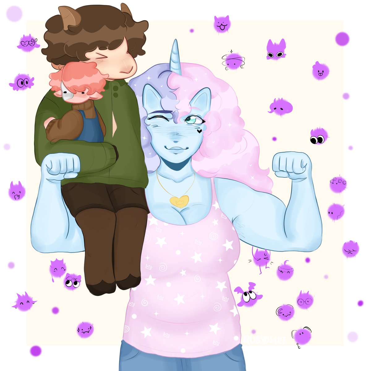 rubydsart's tweet image. she&apos;s so strong :D 

#ranboodashfanart #ranboofanart #tubbofanart