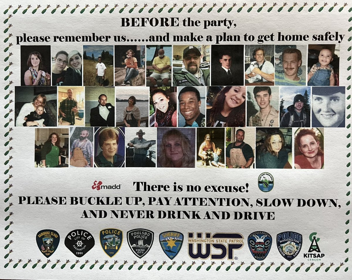 maddmasters's tweet photo. Please remember us and drive responsibly. Let’s make 2022 the safest year on our roadways, it’s up to all of us. #onelifelostisonetoomany https://t.co/bV3ppbnInQ