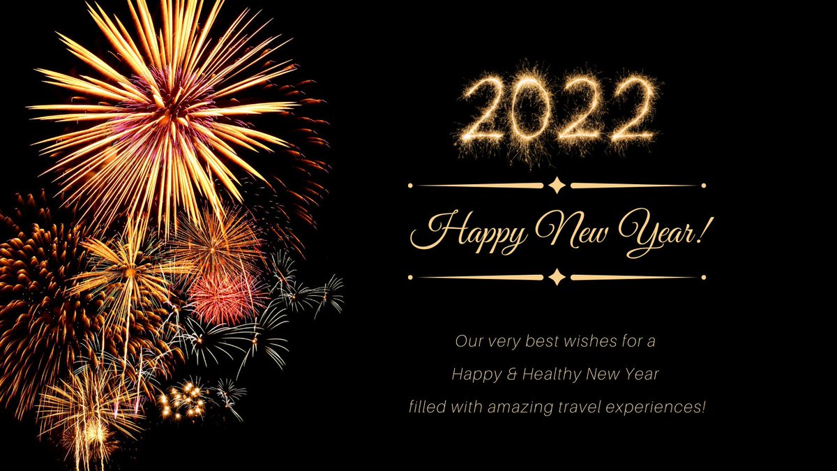 YourKeyToTravel's tweet image. Happy New Year ~ Feliz Año Nuevo ~ Feliz Ano Novo! Our very best wishes for a happy and healthy new year filled with amazing travel experiences! #happynewyear #happynewyear 2022 #NewYear2022 wishes #FelizAnoNuevo #felizanonovo
