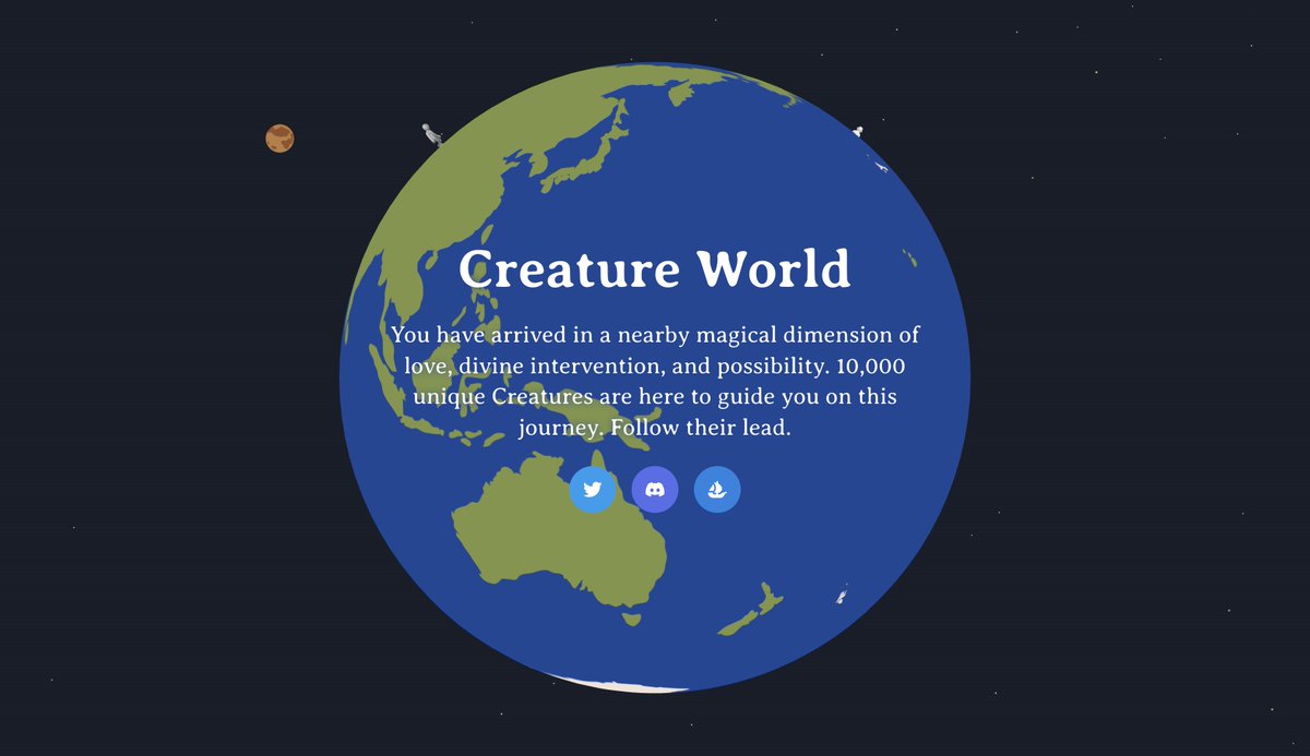 Creature World tweet media