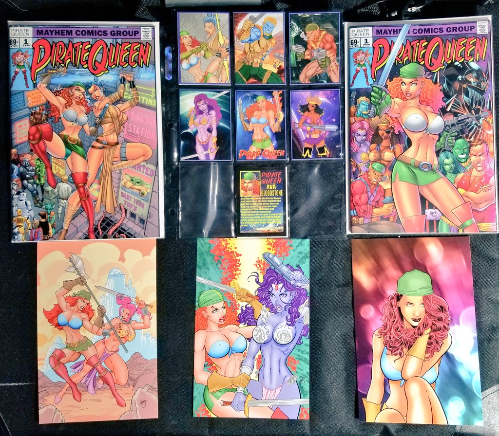 GNinjuh's tweet photo. #BackIndependantCreators
#BackComicsGate
#BackStuntmanComics @StuntmanComics
#BackMandySummers @WartTheWizard
#BackClintHilinski @ClintHilinski
#BackPirateQueen ⬇️⬇️⬇️⬇️⬇️⬇️⬇️
https://t.co/rqsqIVdEnr
Thank You, Mandy for DELIVERING Another ButtKicking Book w/a ButtKicking Attist! https://t.co/U8vGs4k3iX