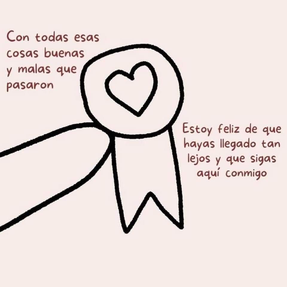 EloyAlCr's tweet photo. Puede que no haya sido un buen año, pero has llegado hasta este momento y eres más fuerte de lo que creías, además tienes a tu alrededor a gente que te valora y apoya.
Nunca olvides celebrar y reconocer tus logros. https://t.co/jXknmSjYxW