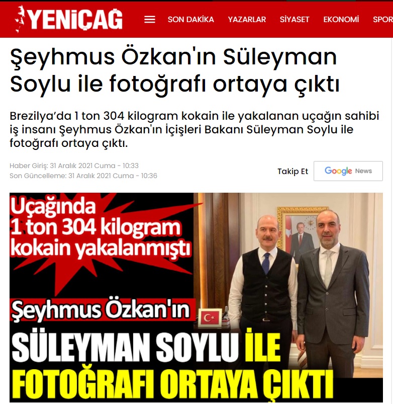 FotoHaber - Henüz Süleyman Soylu ile fotoğraf çektirmemiş mafya, çete ve dolandırıcılarda yılın son iş günü telaşı... zaytung.com/fotohaberdetay…