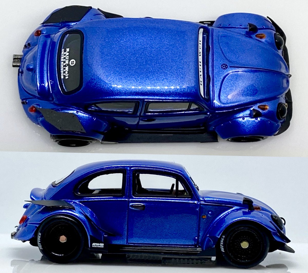 nostalgictomica's tweet photo. #hpi64 #BeetleWRB 189/999pcs hpi64は #香港 のメーカーのようです。999個限定品
1/64ですがそこそこ精巧に出来てます😆
実車も香港?に存在するようです。
個人的には今年1番のお気に入りです😍
小牧の #ブーストギア さんで入手です🥰 https://t.co/DHdT0einqb