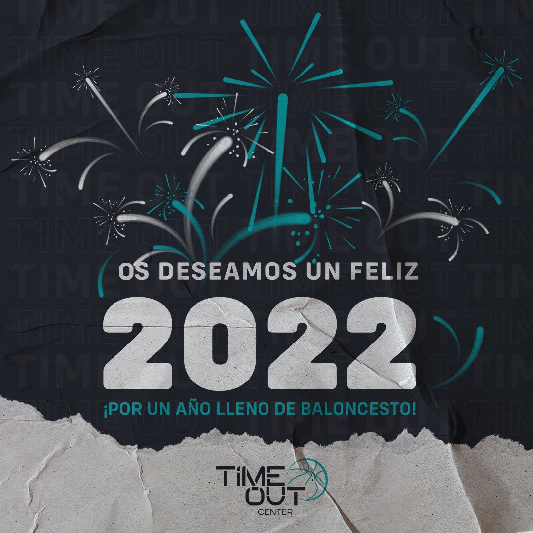 ¡POR UN 2022 LLENO DE BALONCESTO!

Desde la familia de Time Out Center, os deseamos lo mejor en este 2022 que se viene.
Que se venga con muchos sueños cumplidos, crecimiento deportivo y mucha fiesta de baloncesto 🥳

¡Salud!