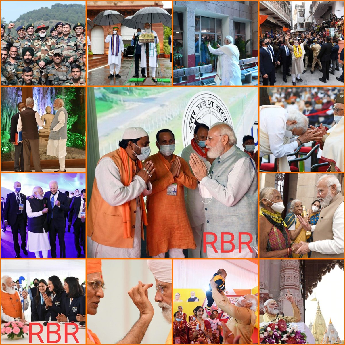 साल 2021 की पीएम मोदी जी की कुछ खास तस्वीर  🙏

#India #PMModi #FlashBack2021 
#ByeBye2021 #NarendraModi #RBR