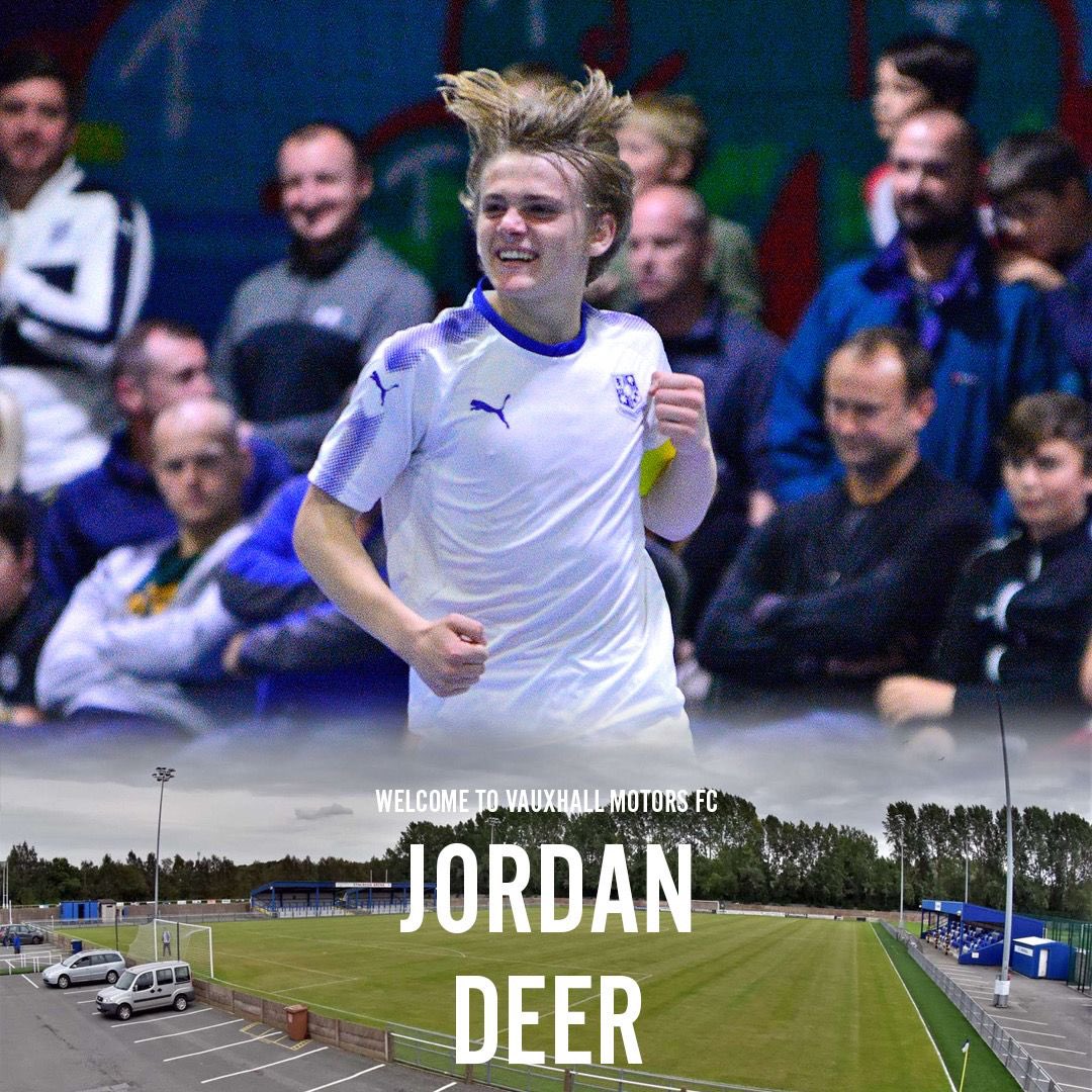Welcome to Vauxhall Motors FC, Jordan Deer! #COYM ⚪️