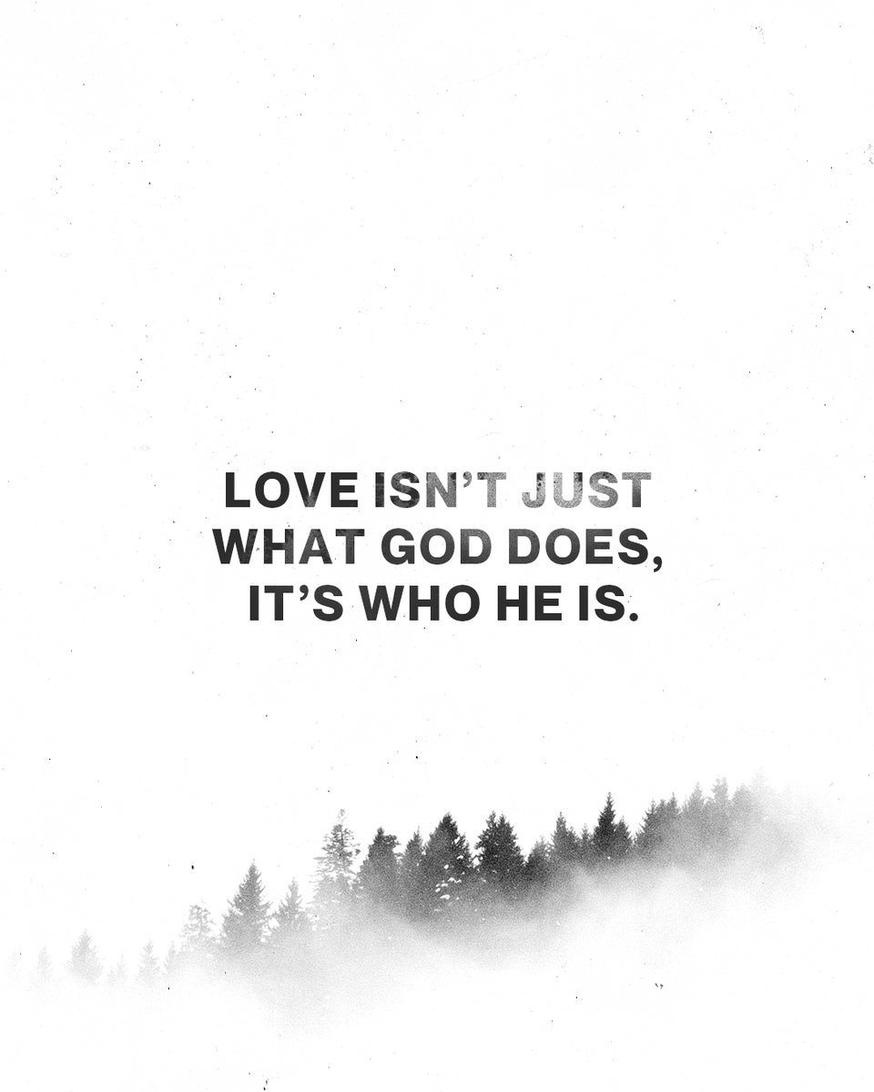 craiggroeschel's tweet photo. There is nothing you can do to cause God to love you less and there is nothing you can do to make God love you more. Love isn't just what God does. Love is who He is. https://t.co/Srmq5ZJH3B