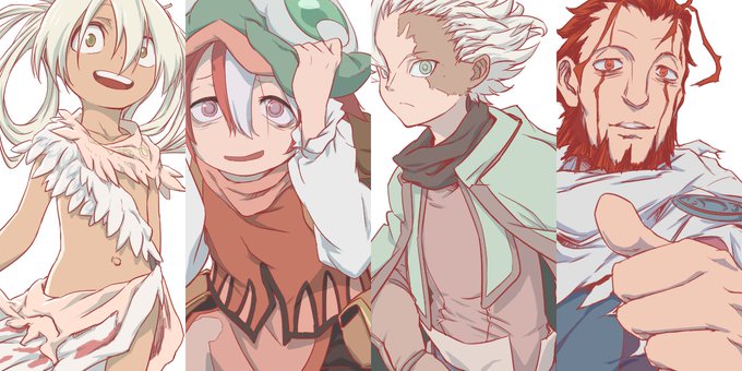 メイドインアビス一色!
#今月描いた絵を晒そう 