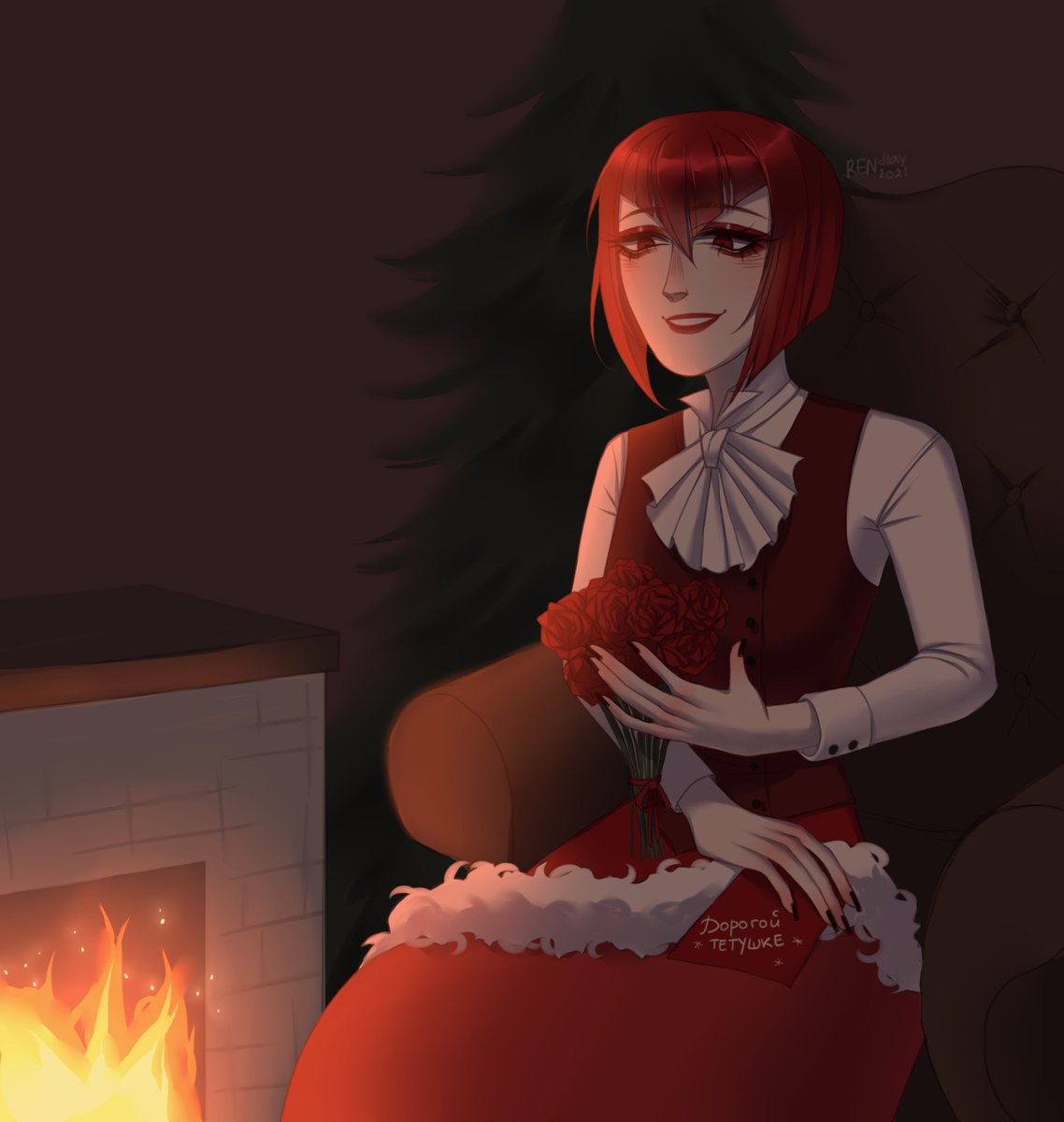 всех с наступающим !! 💫🎄
#kuroshitsuji #blackbutler #madamred