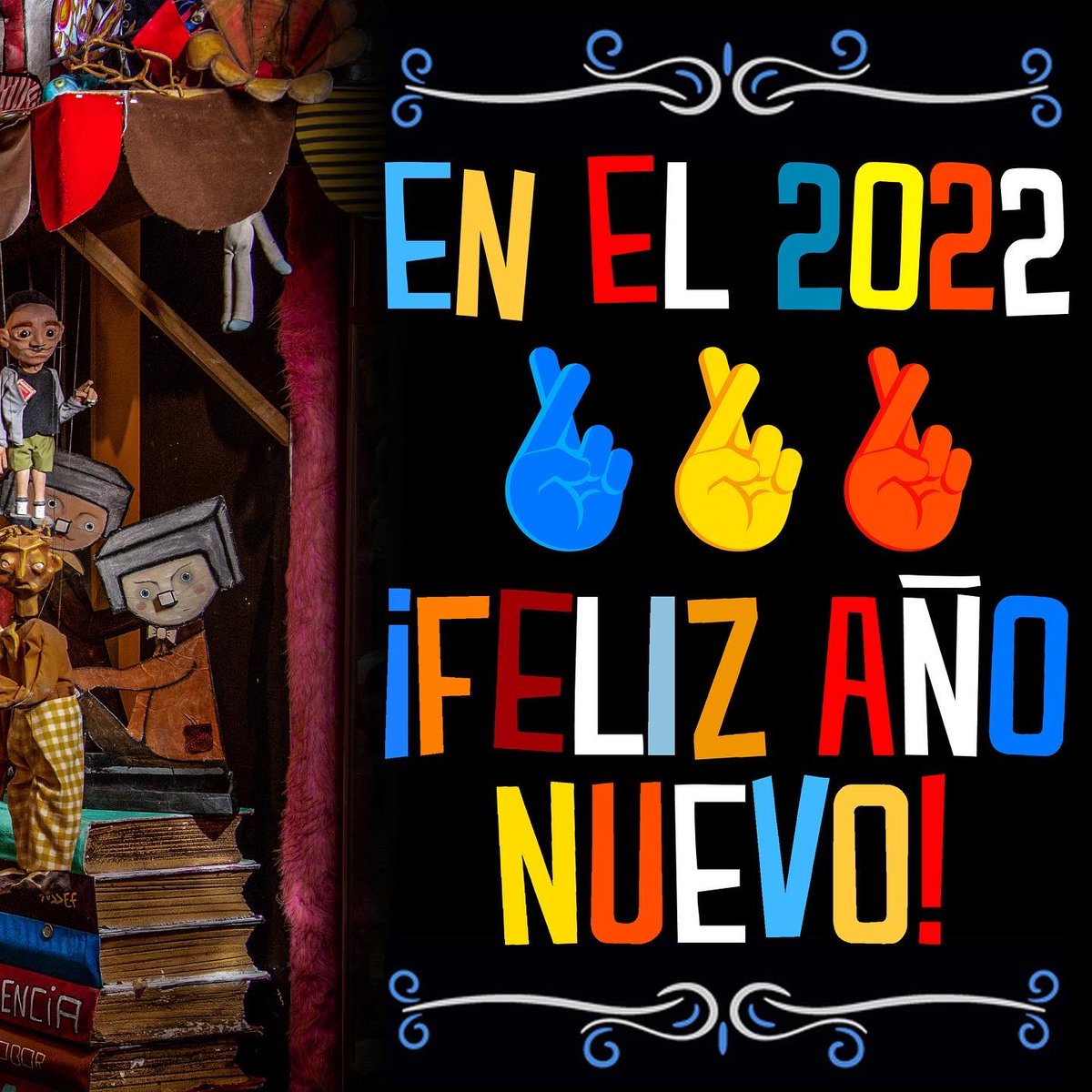 ynohabialuz's tweet photo. Cada año que pasa viene con una gran lección y el 2021 no es la excepción. Cerramos el año con la confirmación de que sin importar cuán difícil sea nuestra realidad inmediata, el Arte será esa constante ruta hacia la transformación. https://t.co/4Fl3oiFZ99