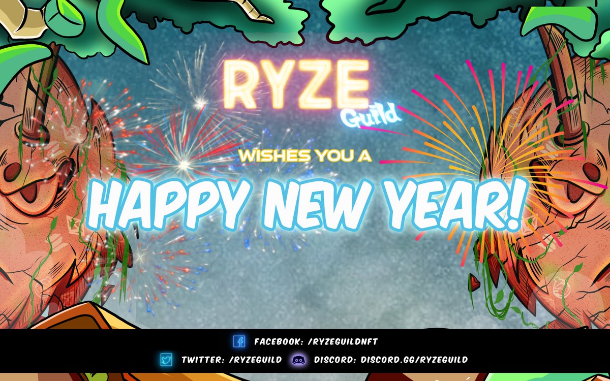 RyzeGuild's tweet photo. May this new year bring many opportunities your way, To explore every joy of life &amp; turn all your dreams into reality &amp; all your efforts into great achievements.

#RyzeGuild #AxieInfinity https://t.co/Y2QTzku0Ms