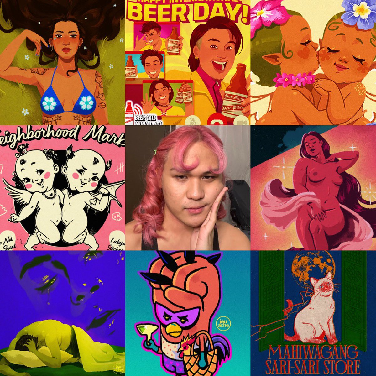 Pahabol posting #artvsartist2021

Not much personal art this year. Will try again next year 🥲. 