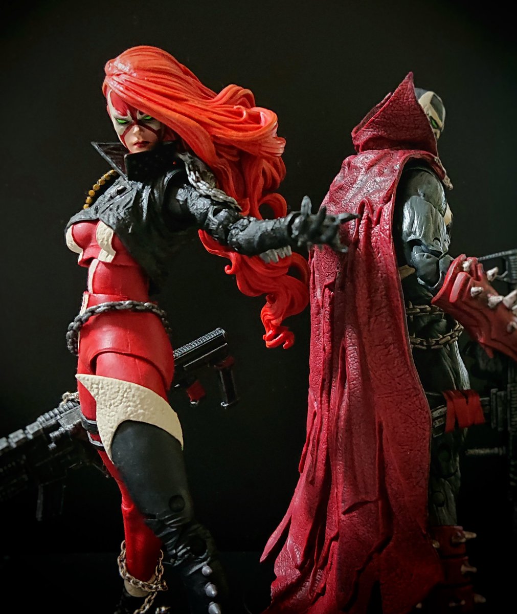 originalworks_k's tweet image. そして、今年最後のフィギュアは『シー スポーン』まさか令和にスポーン熱が再燃するとはっ！？来年も楽しくなりそうだぜぇ！！ #スポーン #SPWAN #マクファーレントイズ