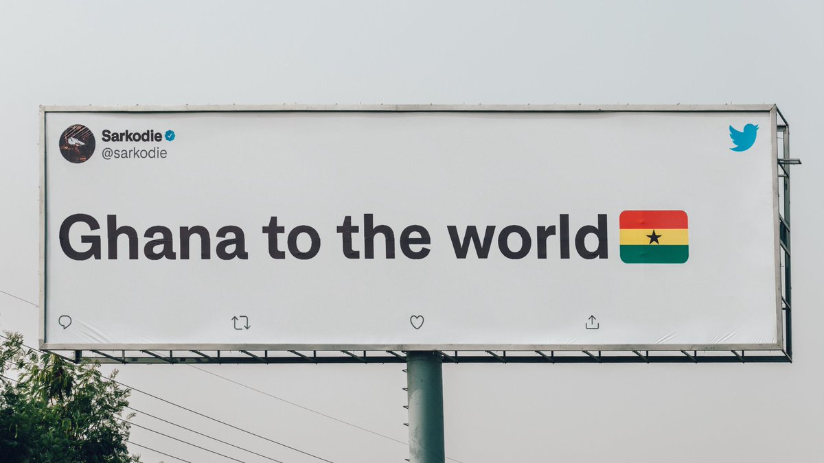 The9thKing's tweet image. Closing out 2021 with a bang.

My name is Kofi Ayeh Akrofi, Creative Director. I've proudly led my team at @socialghana to launch @Twitter's first campaign in Africa. We've created a locally relevant, globally resounding campaign with more to come.