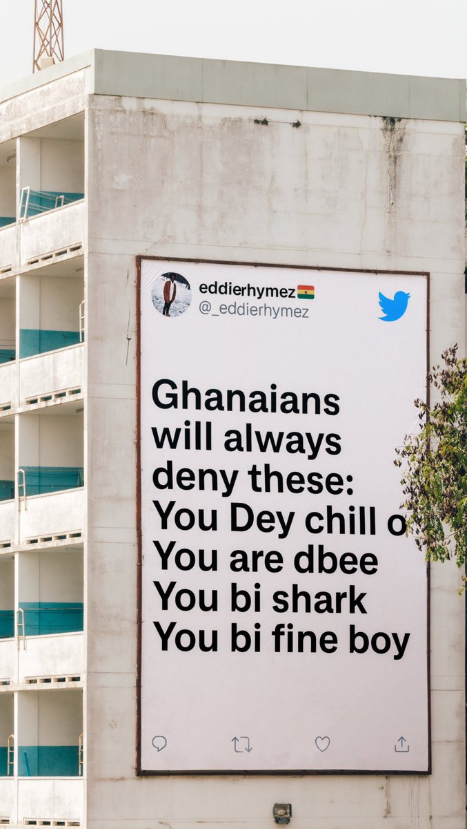 The9thKing's tweet image. Closing out 2021 with a bang.

My name is Kofi Ayeh Akrofi, Creative Director. I've proudly led my team at @socialghana to launch @Twitter's first campaign in Africa. We've created a locally relevant, globally resounding campaign with more to come.