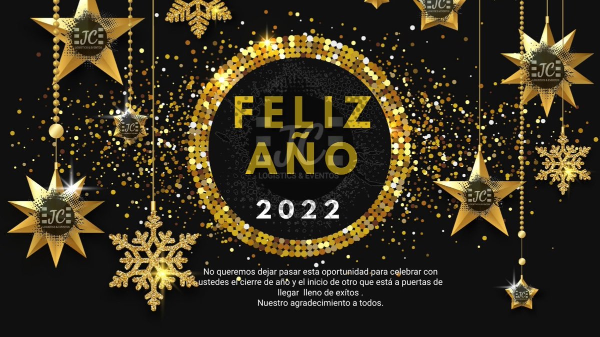 jclogistic2's tweet image. Feliz año 2022 les desea la familia JC LOGÍSTICS &amp;amp; EVENTOS