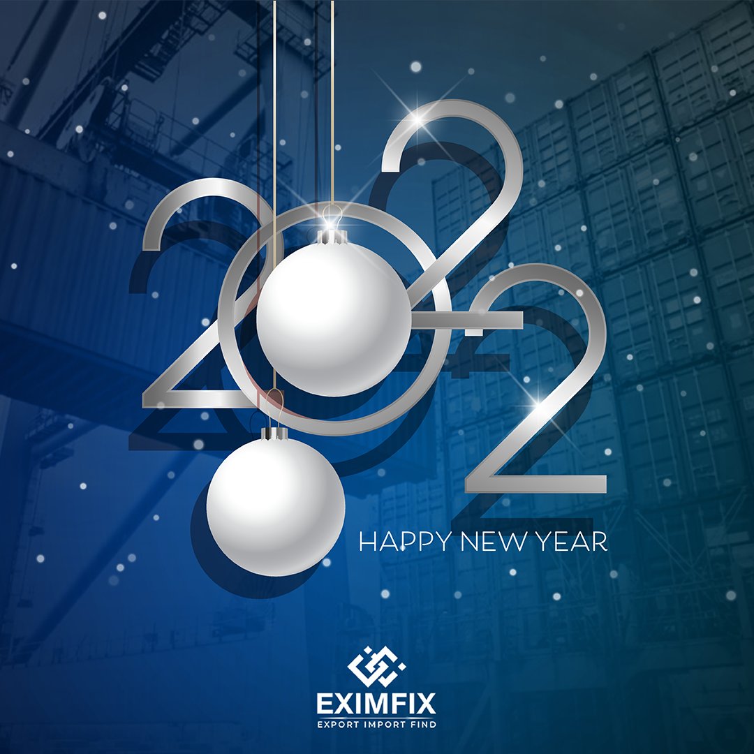 Eximfix is with you in the new year with new opportunities and powerful advantages. 
Happy new year!

#newyear #happynewyear #2022