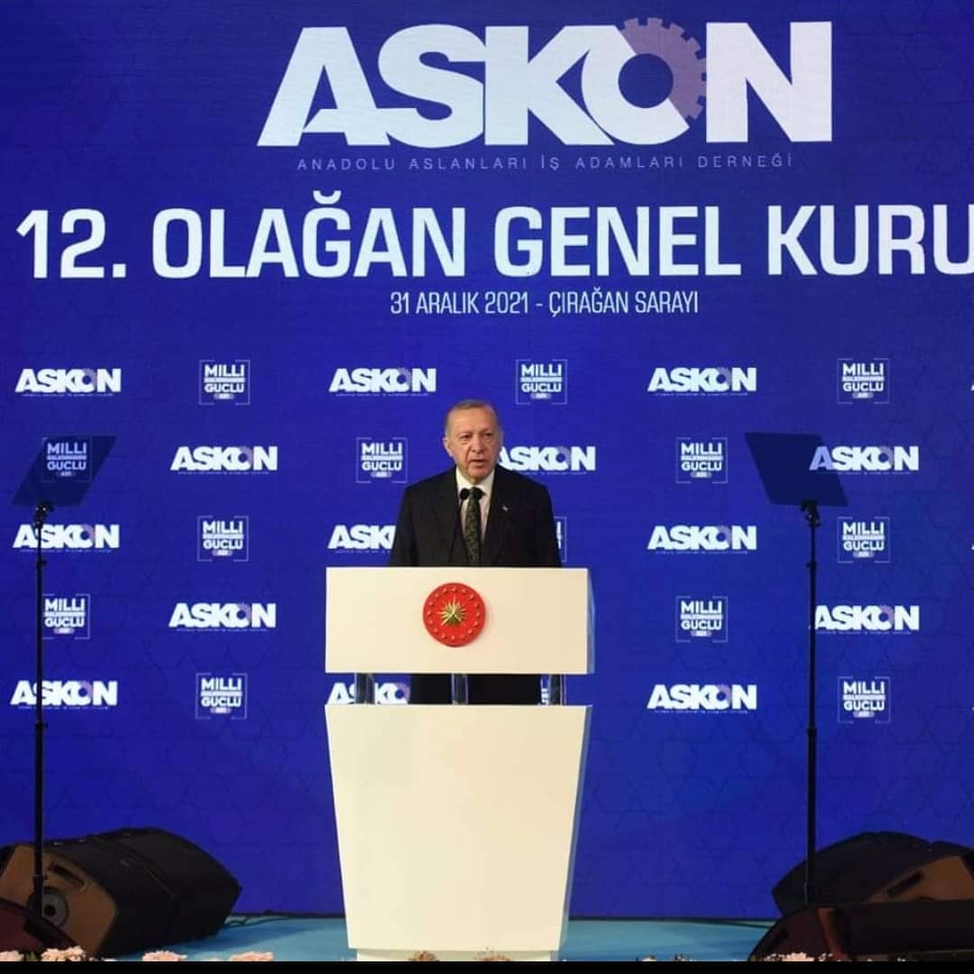Cumhurbaşkanımız Sayın Recep Tayyip Erdoğan beyin teşrifleri ile gerçekleştirilen, ASKON 12. Olağan Genel Kurulumuz sunulan tek liste ile tamamlanmış ve yeniden Genel Başkanımız
Sayın <a href="/orhanaydin/">Orhan AYDIN</a>  seçilmiştir.
12. Dönemin tüm ASKON Ailemize hayırlı olmasını dileriz..