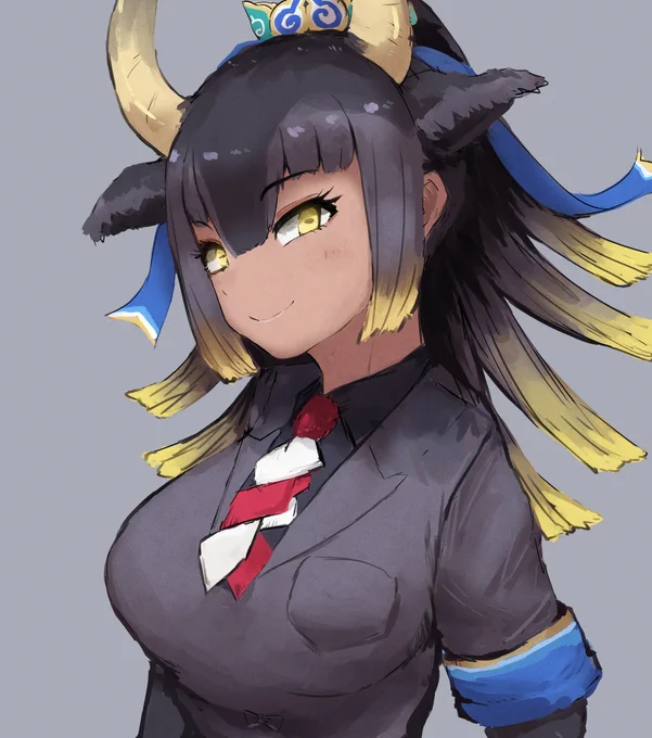 描き納め よいお年を
けものフレンズ ゴシンギュウサマ 