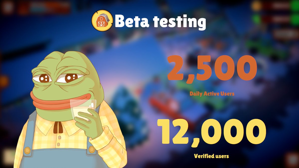 DeFi_Land's tweet photo. 🌟We're ending 2021 with another exciting milestone.

🧑‍🌾👨‍🌾2500 DAU Milestone reached with over 12,000 email verified users!

🎄✨Thanks each one of you for testing the game out and wish you an amazing new year, dear DeFi Landers!

#DeFiLand #Solana #gaming #NFTs https://t.co/bLyuCVtf0v