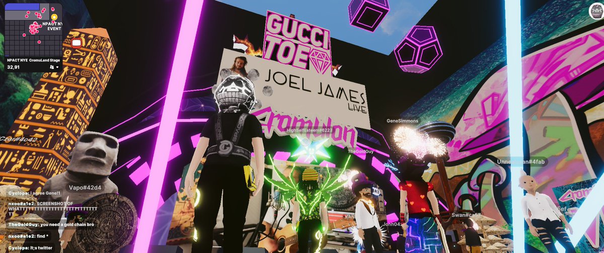 Techgee91580876's tweet photo. NYE party started !!!
@RadioAltcoin
@JoelJamesLive
 #Decentraland #NYE

0xbc6a93e45d39b23d43296a967e9d68f051ae25b8 https://t.co/bfvDYJigHl