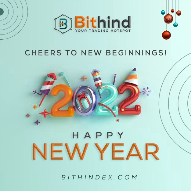 bithindexchange's tweet photo. On behalf of the entire team at Bithind, we wish you and your families a very prosperous and happy new year. We hope, this year offers each of us opportunities to grow and make an impact. Cheers to new beginnings. #HappyNewYear https://t.co/ROkkOXOCKl