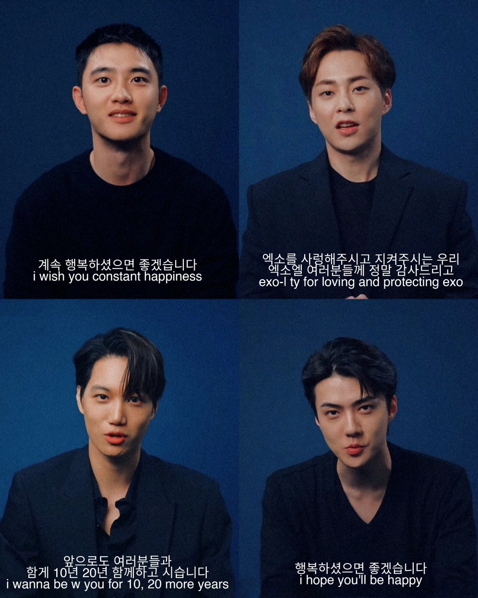 exo's season greetings, wishes for exo-ls, 2021
