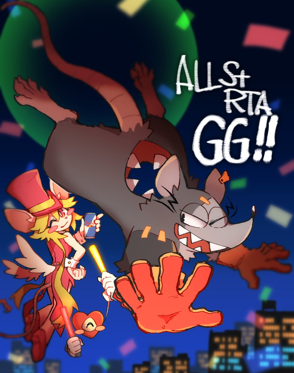 マッドラットデッドRTA面白かったです!ありがとう 空飛ぶニコニコ