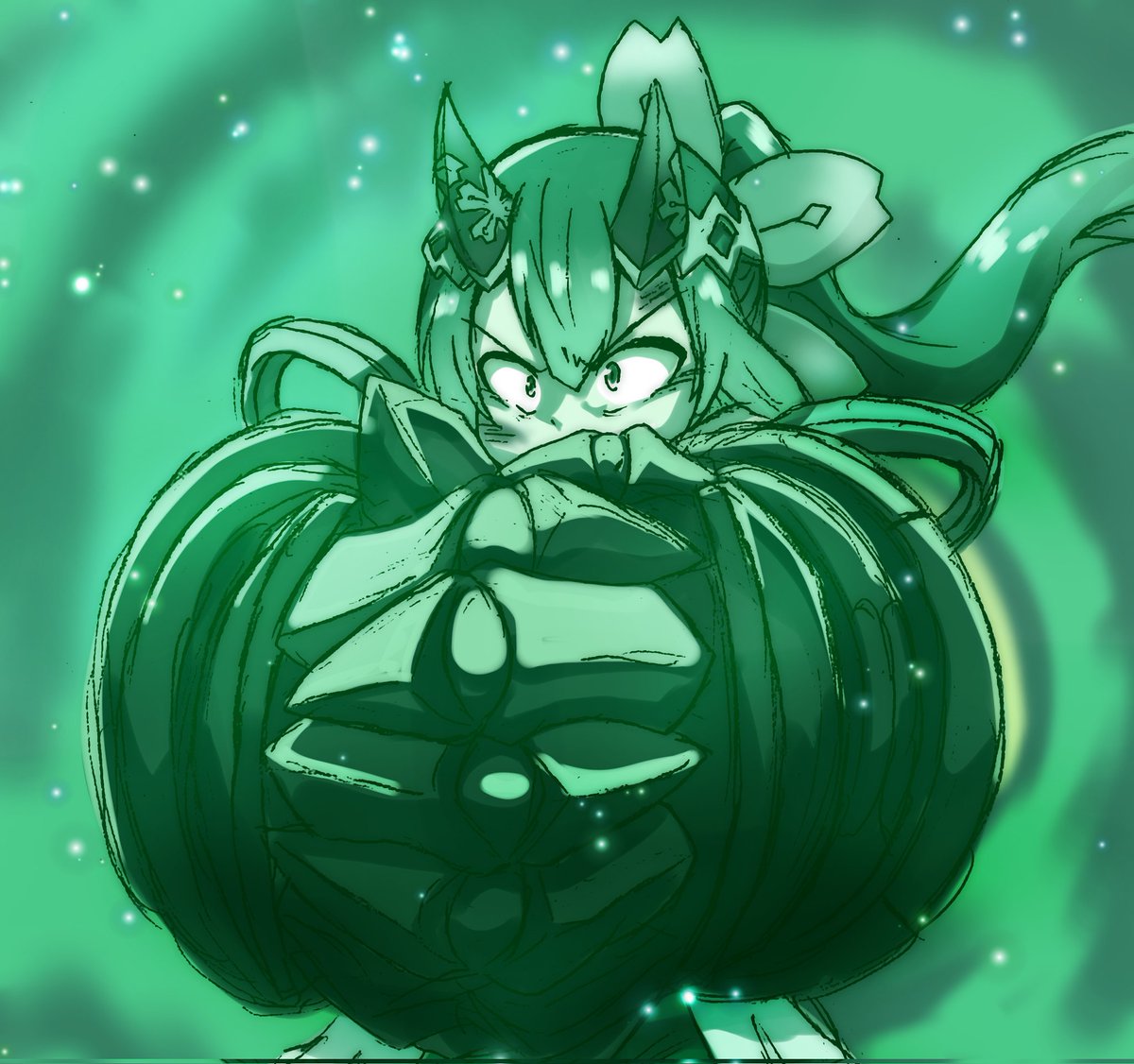 これは今年描いた普段全く描かない作品の絵 