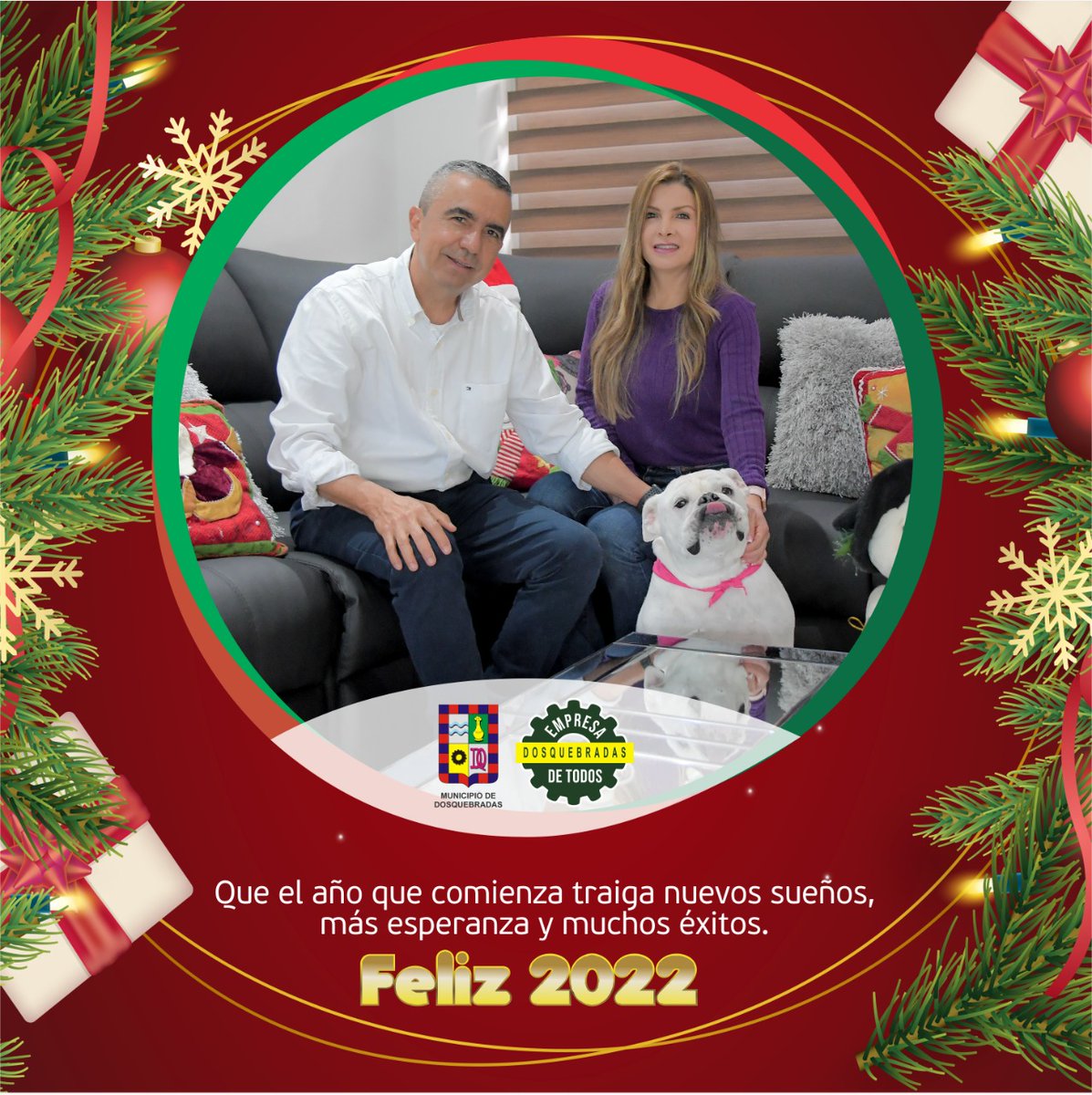 AlcaldiaDosq's tweet photo. Feliz año dosquebradenses, a celebrar con las familias sin usar pólvora.

¡No pongamos en riesgo el bienestar de nuestros seres queridos! https://t.co/YBfLafR0uh https://t.co/Wk51WWGOCi