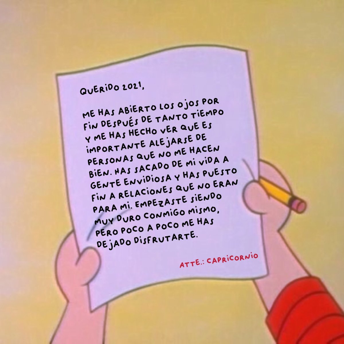 Carta de #Capricornio al 2021 ♑️✉️🔮