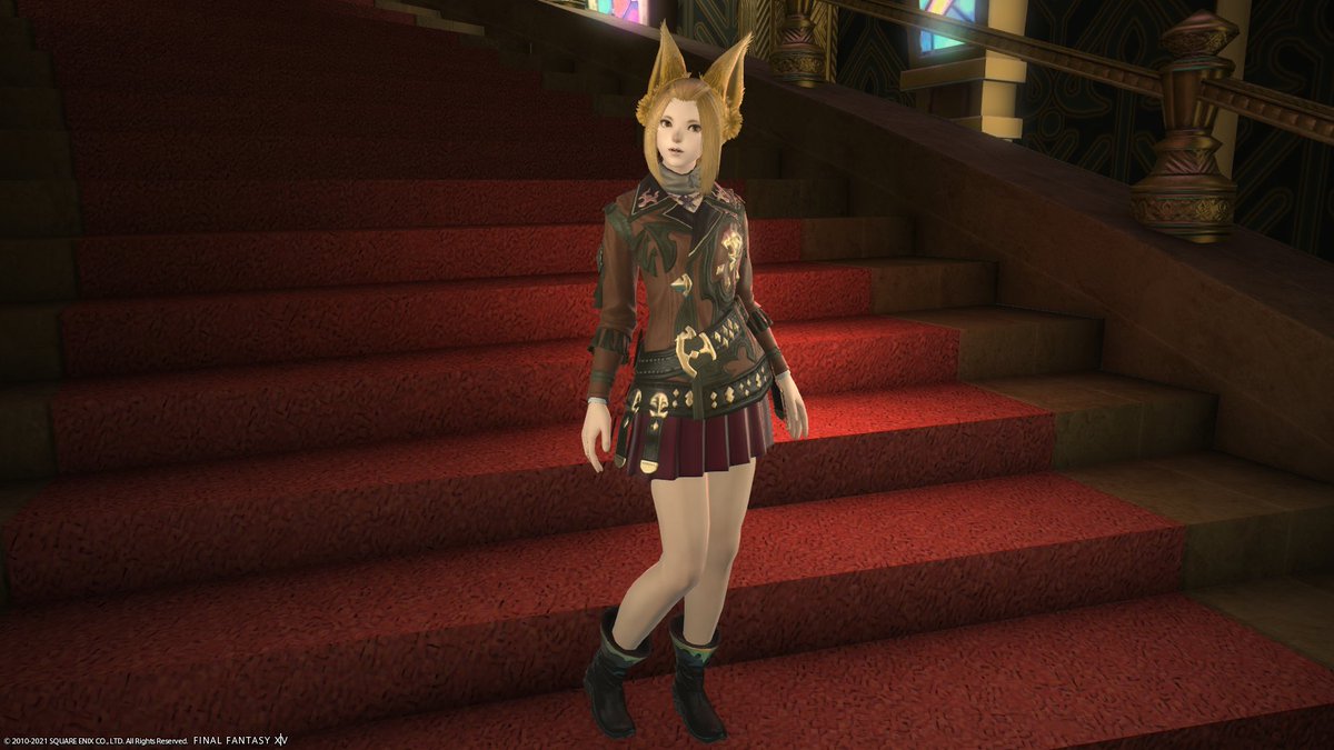 Tau_Ridill's tweet photo. GSファッションチェック 着ぐるみプリンス
■参考100点装備
素)68点
頭)ウェアウルフヘッド+8点
胴)アルケオーニス・ギャザラージャックコート+6点
手)バニーチーフ・リストドレス+9点
足)ゴーストシーフブーツ+8点
頭)黄系 コーン+1点
https://t.co/Mk8Iv63Ayh
#FF14 #FFXIVV #ファッションチェック https://t.co/z5l3BjUCIe