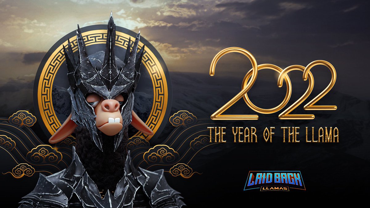 Happy New Year to The Herd 🦙

We accomplished incredible feats this past year. We built one of the strongest communities throughout the entire metaverse. 2021 was good but…..

2022 is “The Year Of The Llama”

#LBL