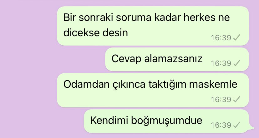 Karantinam yeni yıla denk gelmiştir