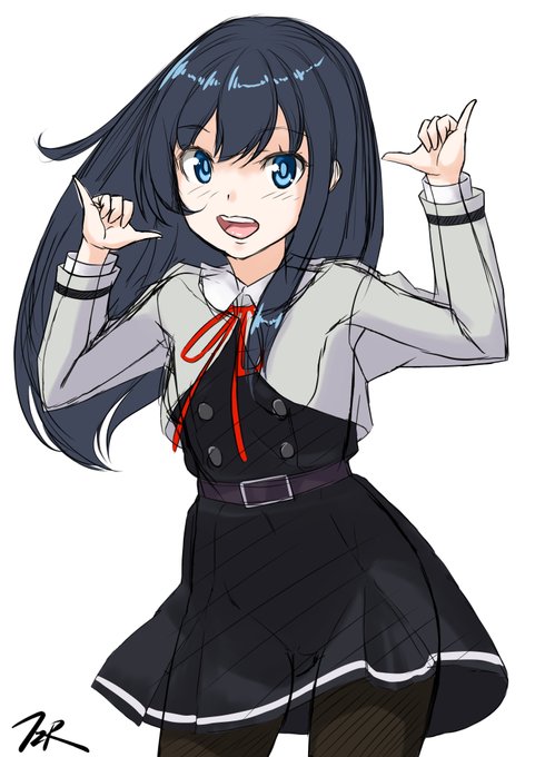 今年もラフで終わる😓
朝潮が絶対しないようなポーズ😆 