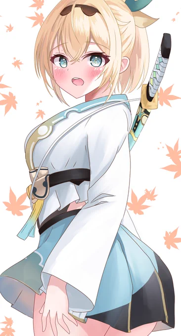 描き納めはいろはちゃんでござる～!
#いろはにも絵を 
