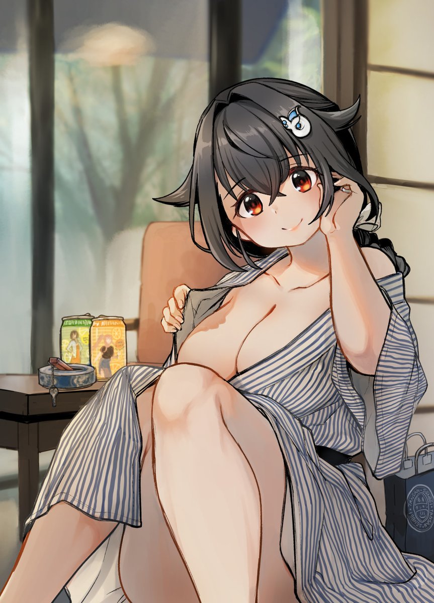 迅鯨(艦隊これくしょん) 「童顔の割にムチムチしててエプロンを付けており奥ゆかしいと思わせといて結構グイグイ」|桐沢十三🐐元構造解析全7巻発売中🐹のイラスト