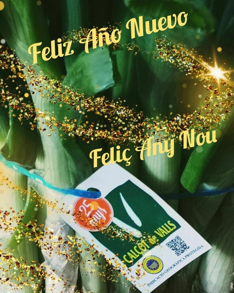 Desde calsots.com os deseamos un Feliz Año Nuevo.
.
.
.
#calçotsdevalls #cataloniafoodexperience #calsotsadomicilio #calçotsadomicilio #calsotsfrescos #calsotsencasa #calçotada #catalunyaexperience #calsots #calsotsdevalls #calsotada #calçotada