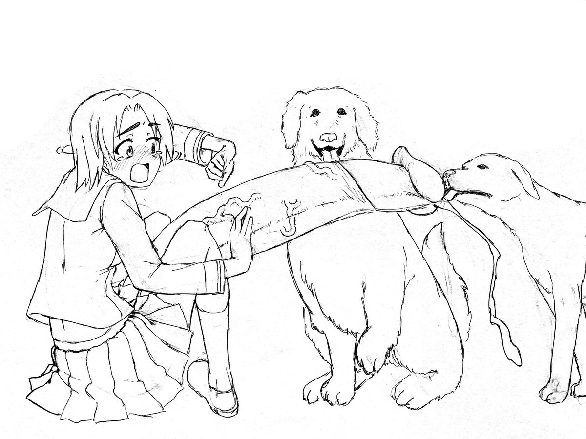 今年の初め頃描いた、壁にチンポ突っ込んだら抜けなくなっちゃって向こう側の犬にめっちゃペロペロされる梓描こうとしたけど位置関係上手くいかなくてボツにした絵出てきた
デジタル環境になった今ならそういうの楽に修正できるしその内リベンジしたいな 