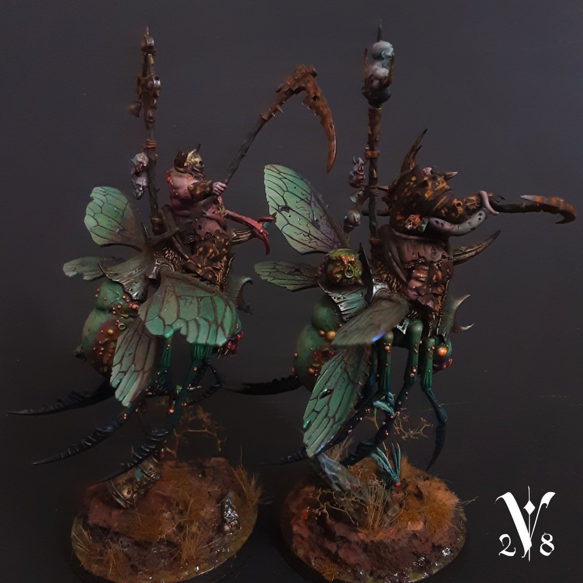 virulent28's tweet photo. Before I post pictures of the mother fly how about two baby ones...? 

#WarhammerCommunity https://t.co/e1YxzHXypu