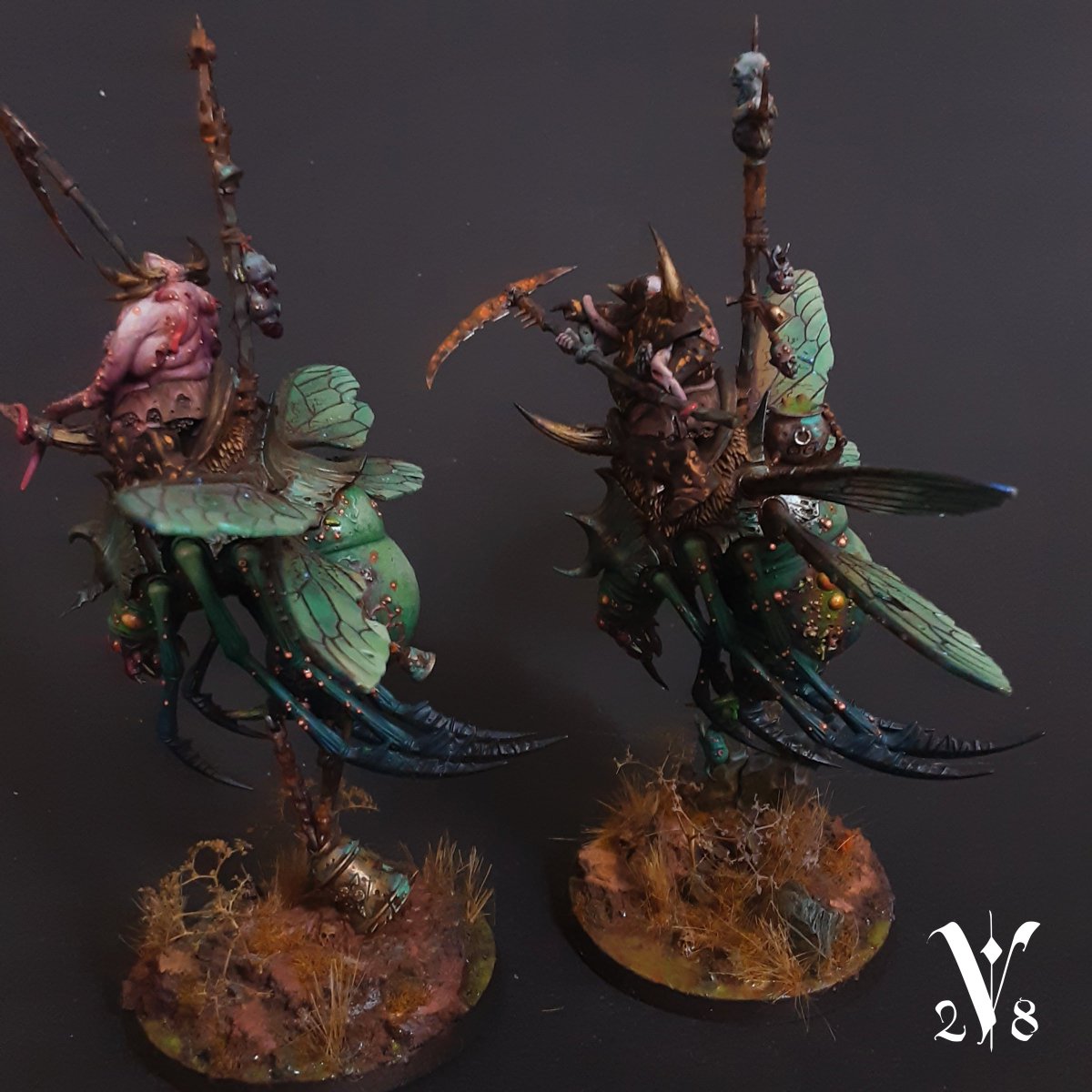 virulent28's tweet photo. Before I post pictures of the mother fly how about two baby ones...? 

#WarhammerCommunity https://t.co/e1YxzHXypu
