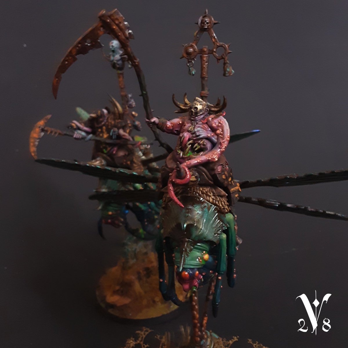 virulent28's tweet photo. Before I post pictures of the mother fly how about two baby ones...? 

#WarhammerCommunity https://t.co/e1YxzHXypu