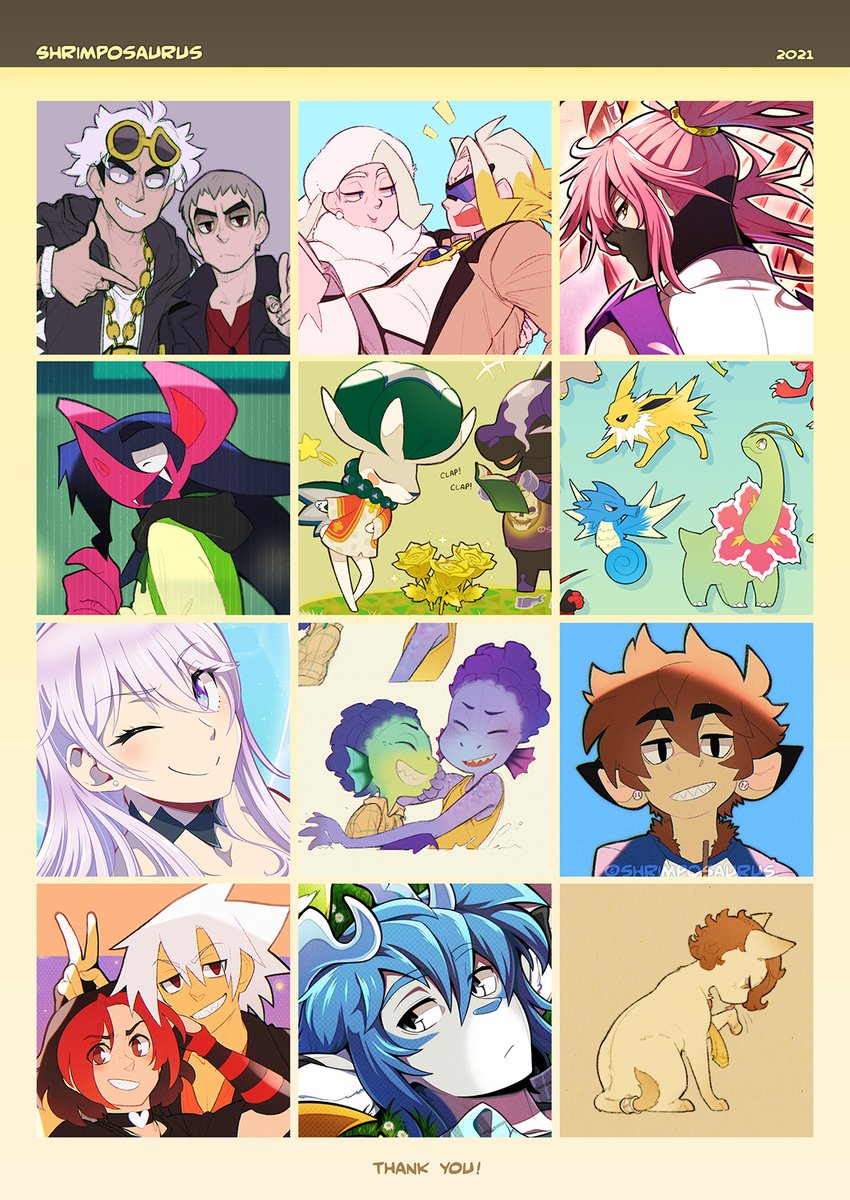 In no particular order, some favs from 21. Thanks again for everything! 🎆 
