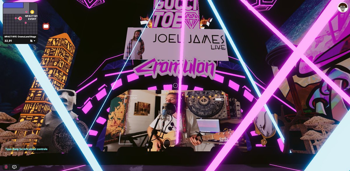 Festivities!

@RadioAltcoin <a href="/JoelJamesLive/">Joel James</a>

0x09bc69A986e1b37fB01EF36124f4c2E14fA0ab6B

#DCL #Decentraland #nye