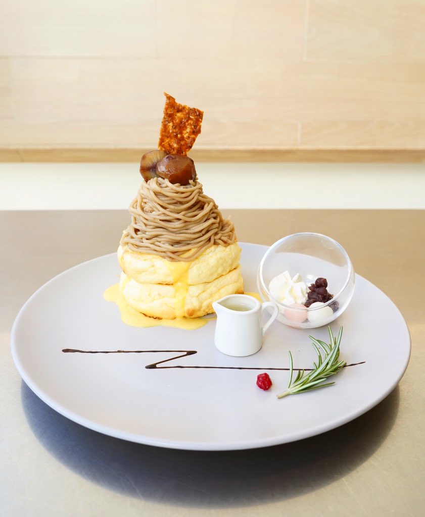 RAINBOWPANCAKEE's tweet photo. 『新春モンブラン』
池袋本店　1/1～1/16
原宿本店　1/６～1/16
￥1,545（税込1,700） https://t.co/ca4QH5InNP