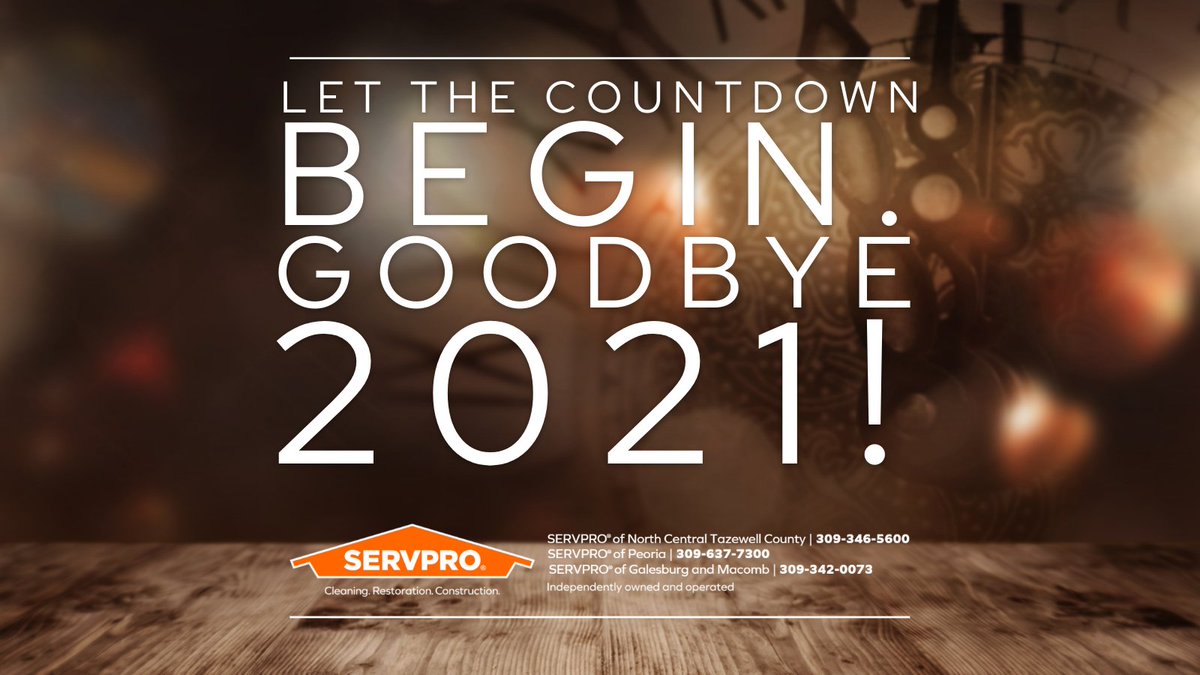 #servpro #centralillinois #cleaning #restoration #newyearseve #2021 #2022