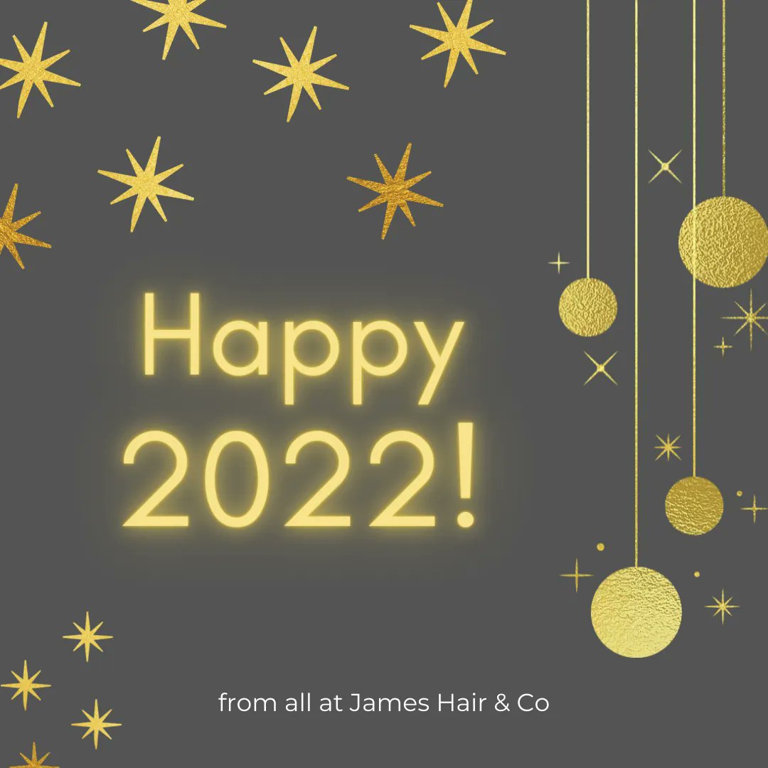 JamesHairCo1's tweet photo. Wishing everyone a happy and prosperous 2022! https://t.co/VgtOvyof0I