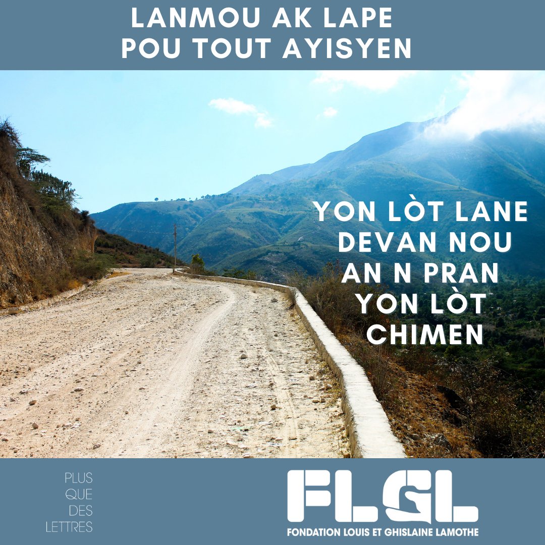 FLGLhaiti's tweet photo. Une nouvelle année à l'horizon, saisissons cette opportunité pour changer de cap... 
#FLGL #Haiti #Ayiti2022 https://t.co/RGHTIMmBOC